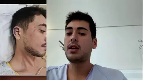 Agresión a un joven. Agresión a un joven.