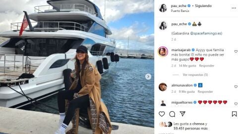 Paula Echevarría, en Puerto Banús