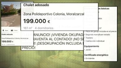 Se anuncia en Idealista un chalet con 