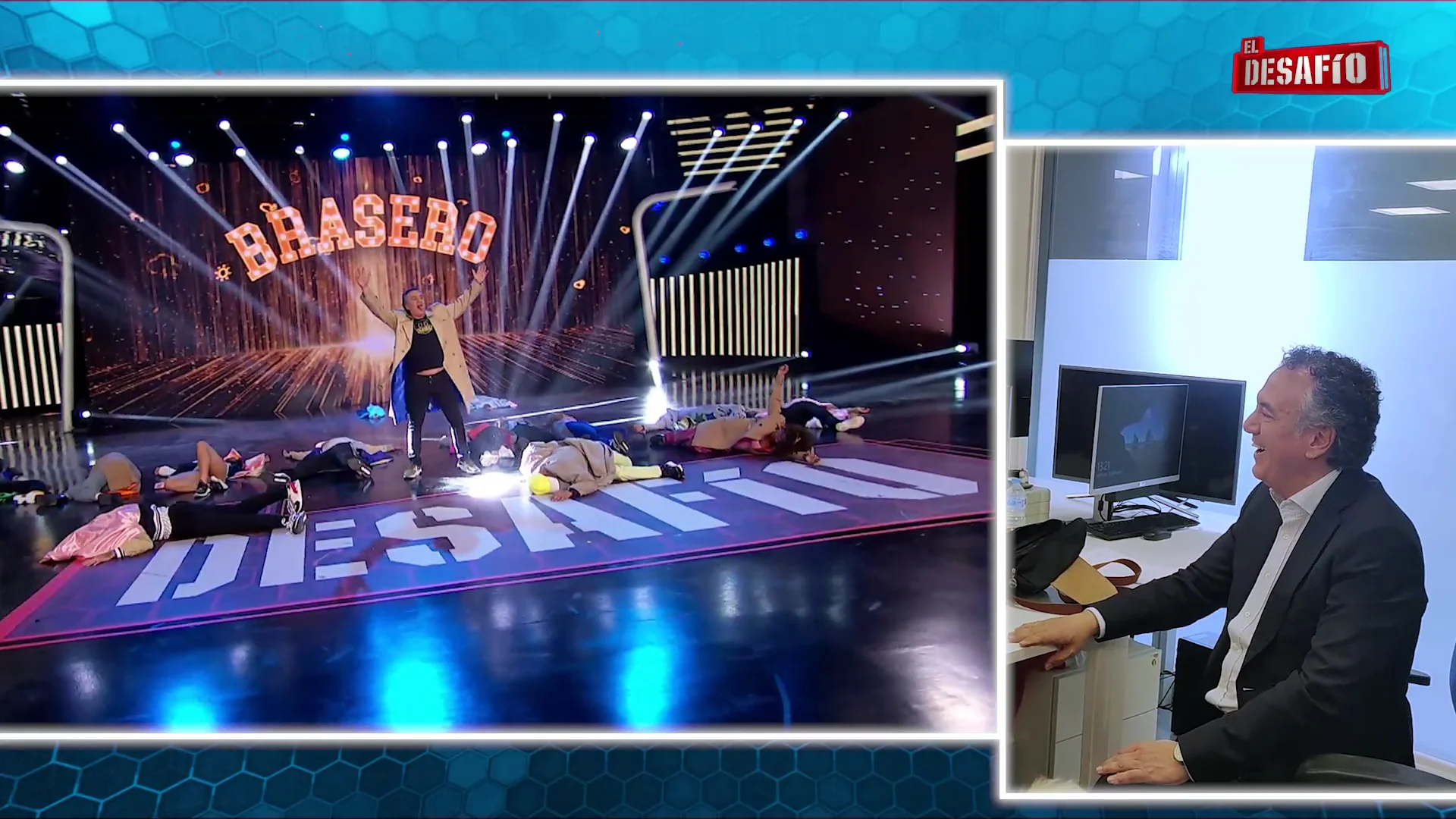 La divertida reacci&oacute;n de Roberto Brasero tras ver su Musical