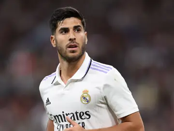 Marco Asensio, en un partido con el Real Madrid Marco Asensio, en un partido con el Real Madrid