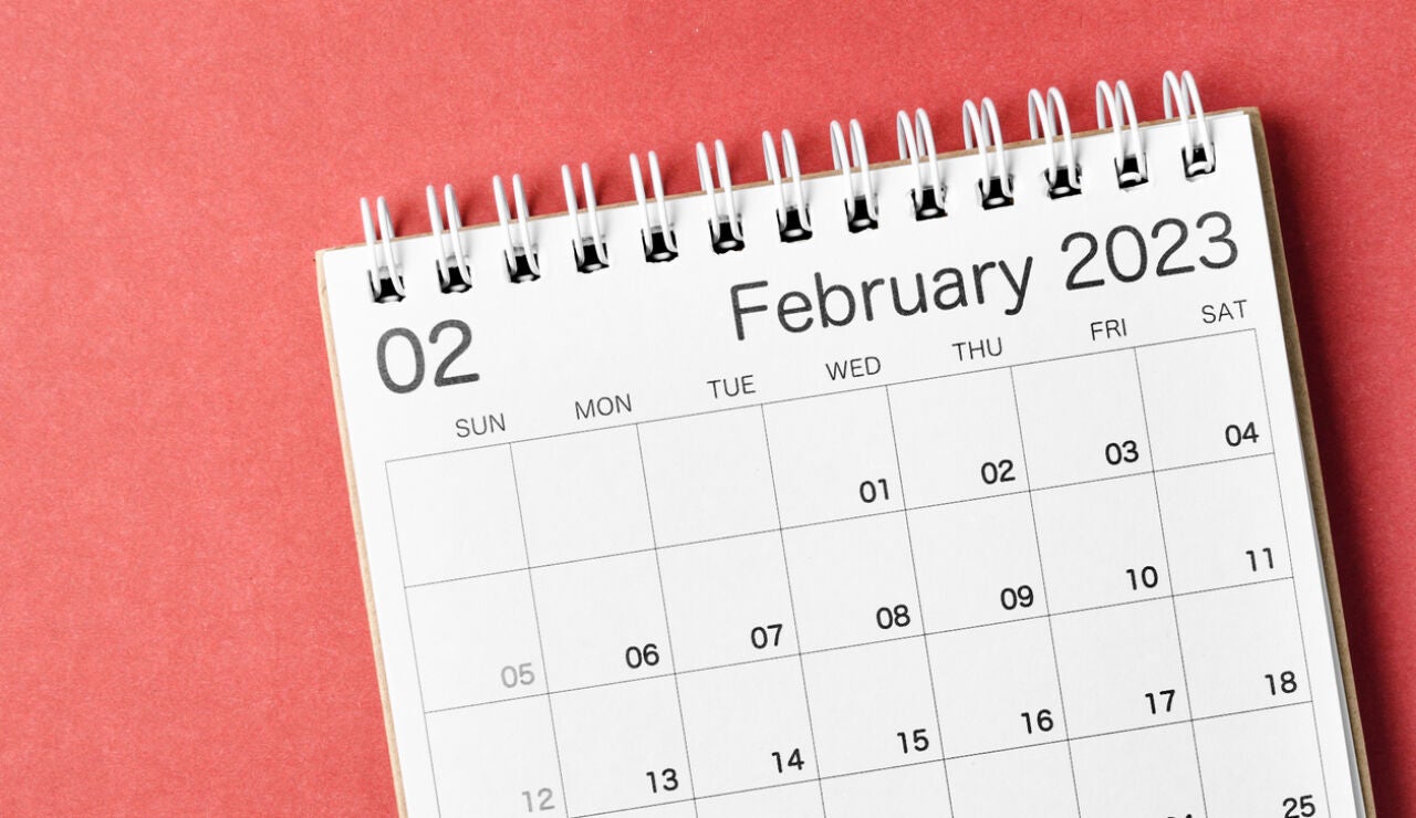 Calendario laboral febrero 2023