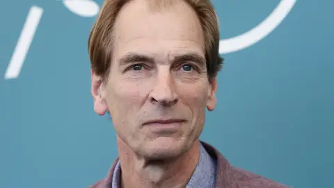 El actor Julian Sands El actor Julian Sands