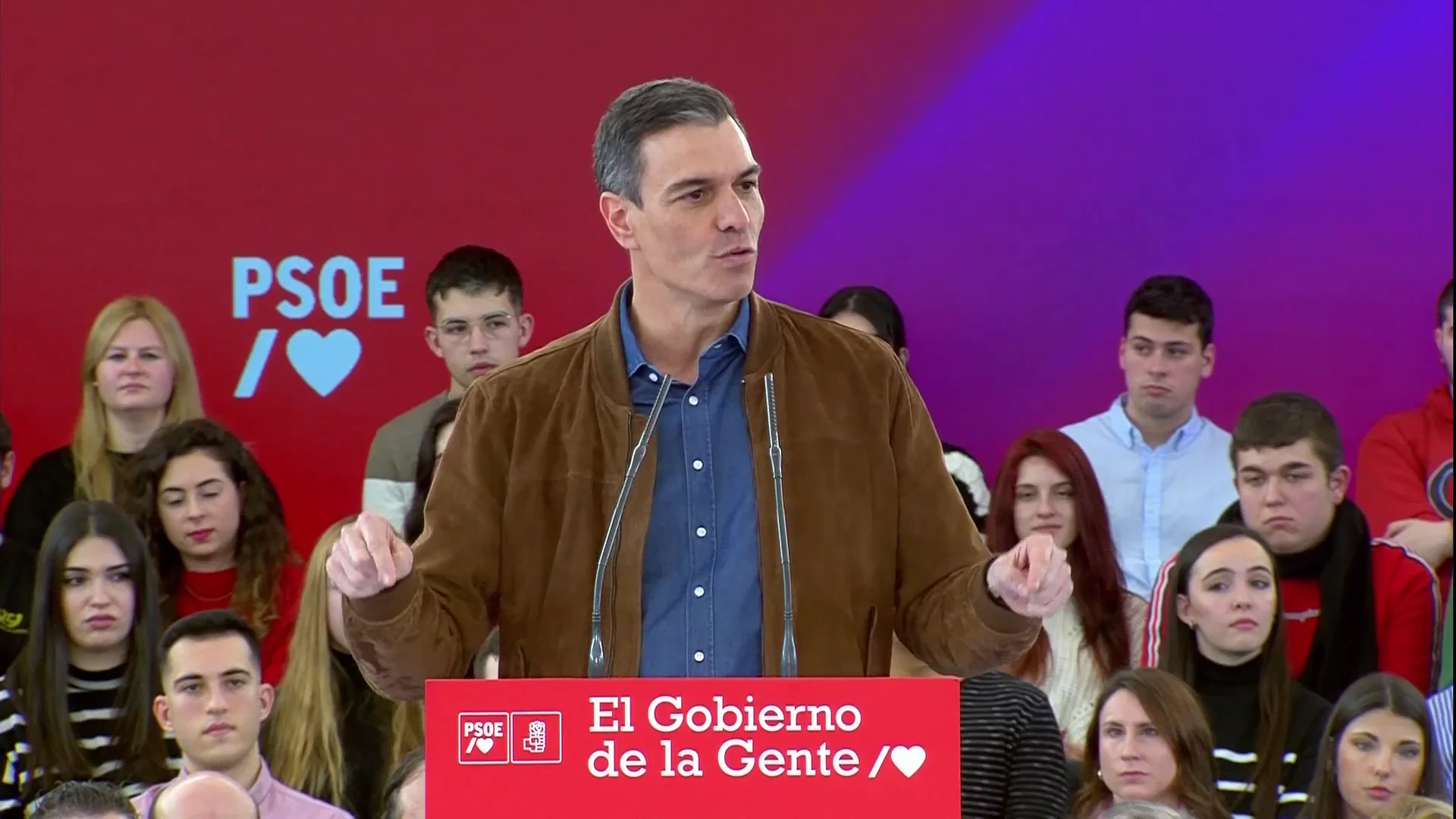 Pedro S&aacute;nchez, sobre los manifestantes en Madrid: "Son nost&aacute;lgicos y excluyentes"