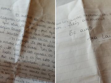 La carta de una exnovia que un usuario publicó en Twitter 22 años después