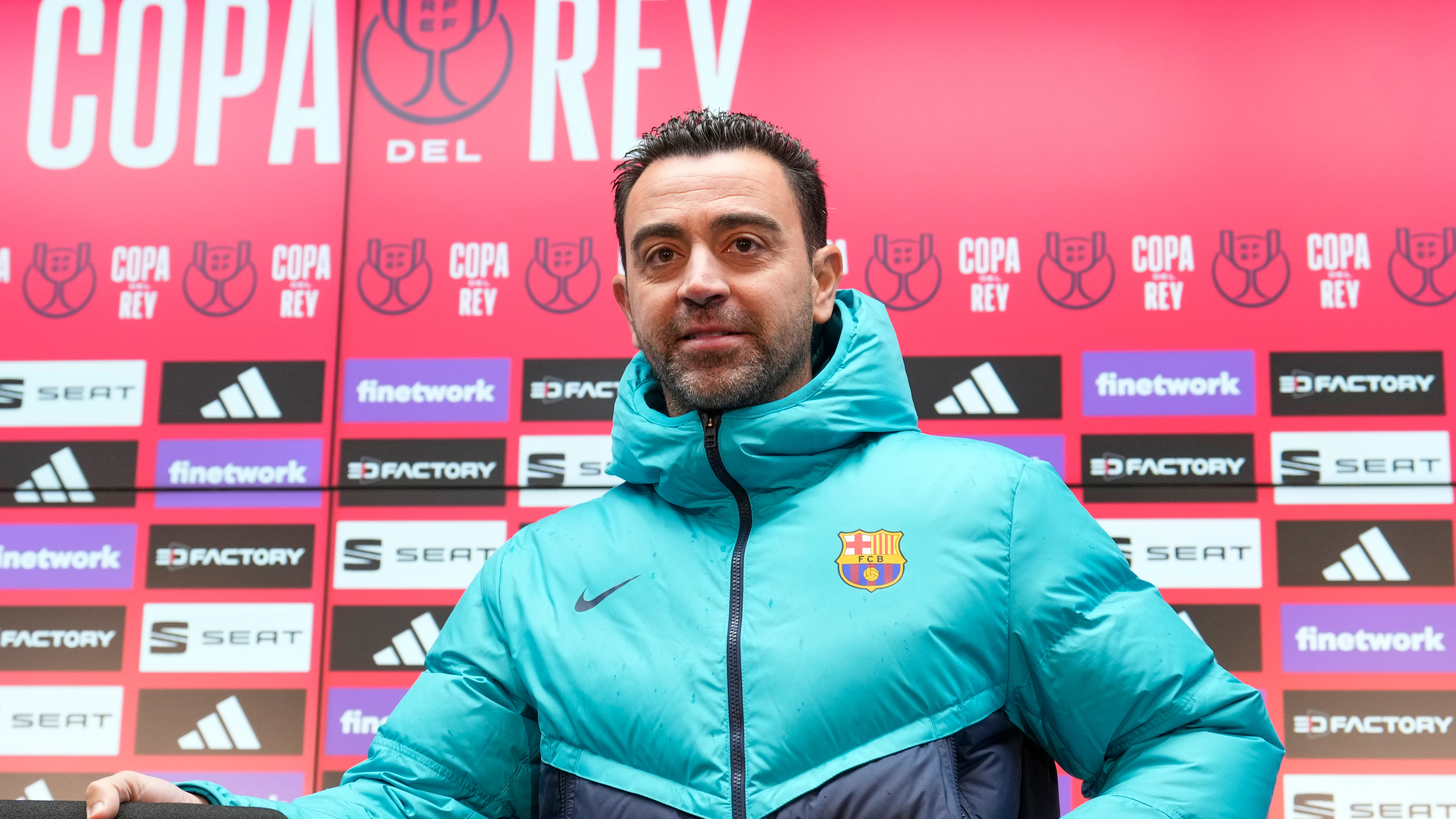 Xavi Hernández, en rueda de prensa Xavi Hernández, en rueda de prensa