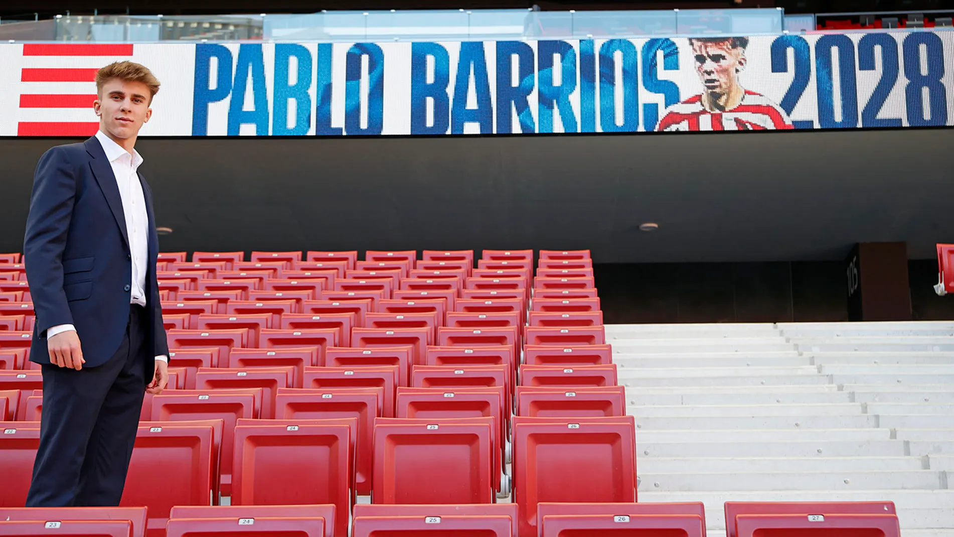 Pablo Barrios renueva con el Atleti Pablo Barrios renueva con el Atleti