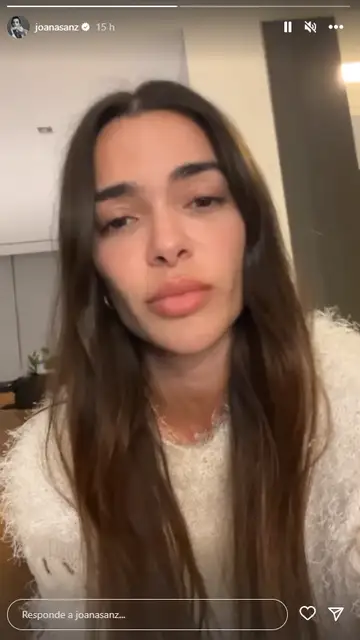 Joana Sanz agradece todos los mensajes que ha recibido Joana Sanz agradece todos los mensajes que ha recibido