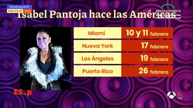 Las peticiones de Isabel Pantoja para aceptar su ambiciosa gira por EEUU