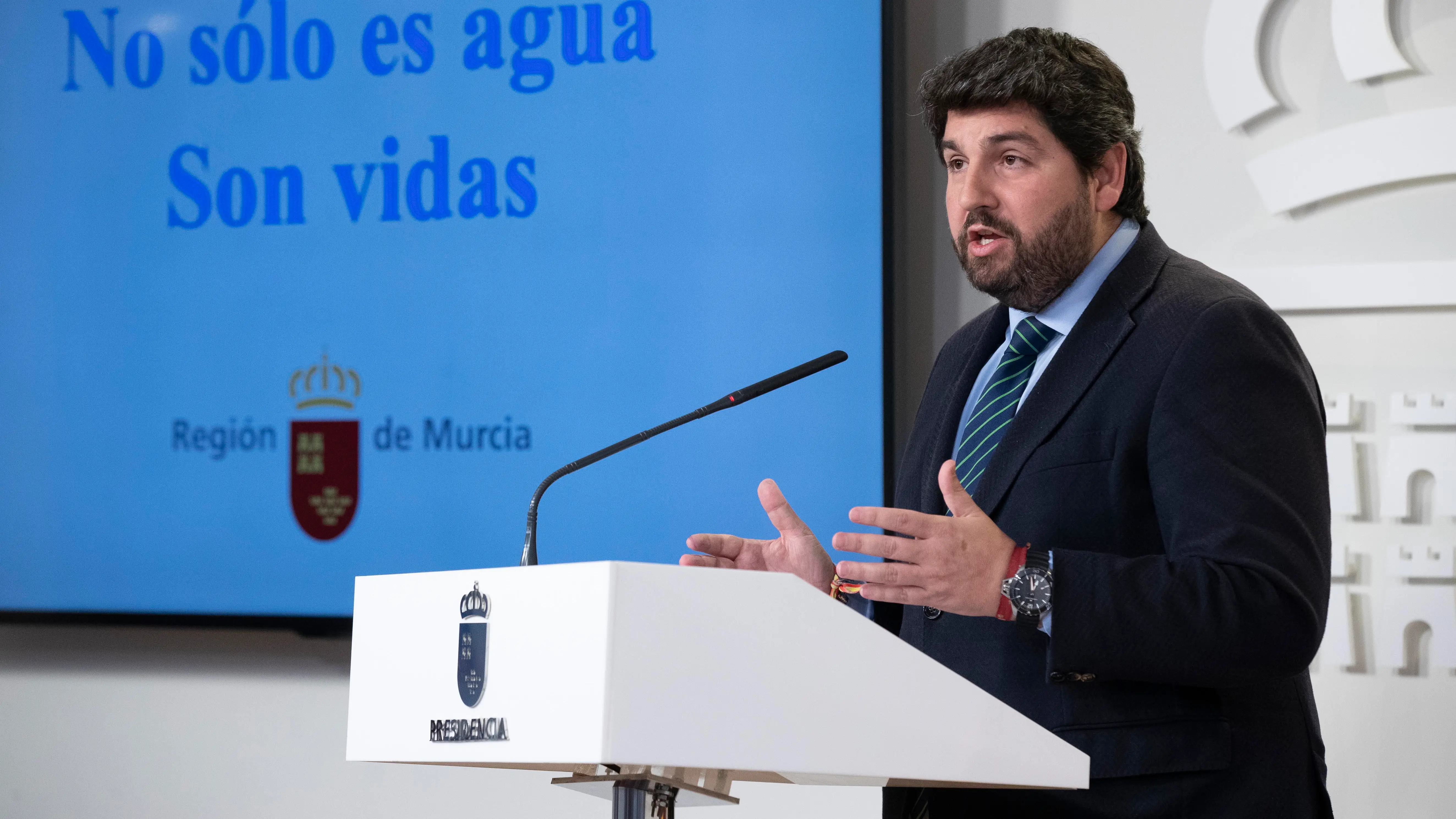 El Gobierno murciano recurrirá al Tribunal Supremo el recorte de los envíos del trasvase del Tajo al Segura El Gobierno murciano recurrirá al Tribunal Supremo el recorte de los envíos del trasvase del Tajo al Segura