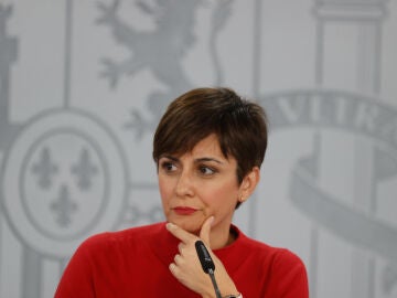 Ministra de Política Territorial y portavoz del Gobierno, Isabel Rodríguez