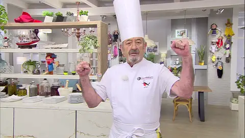 ¡Sorpresa! Karlos Arguiñano se pone a hacer estiramientos durante el programa ¡Sorpresa! Karlos Arguiñano se pone a hacer estiramientos durante el programa