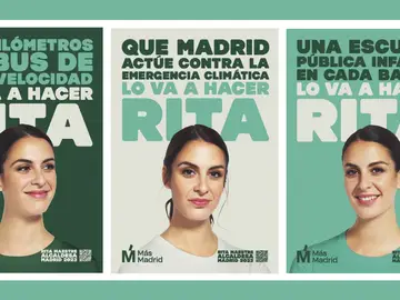 Cartel de Rita Maestre Cartel de Rita Maestre