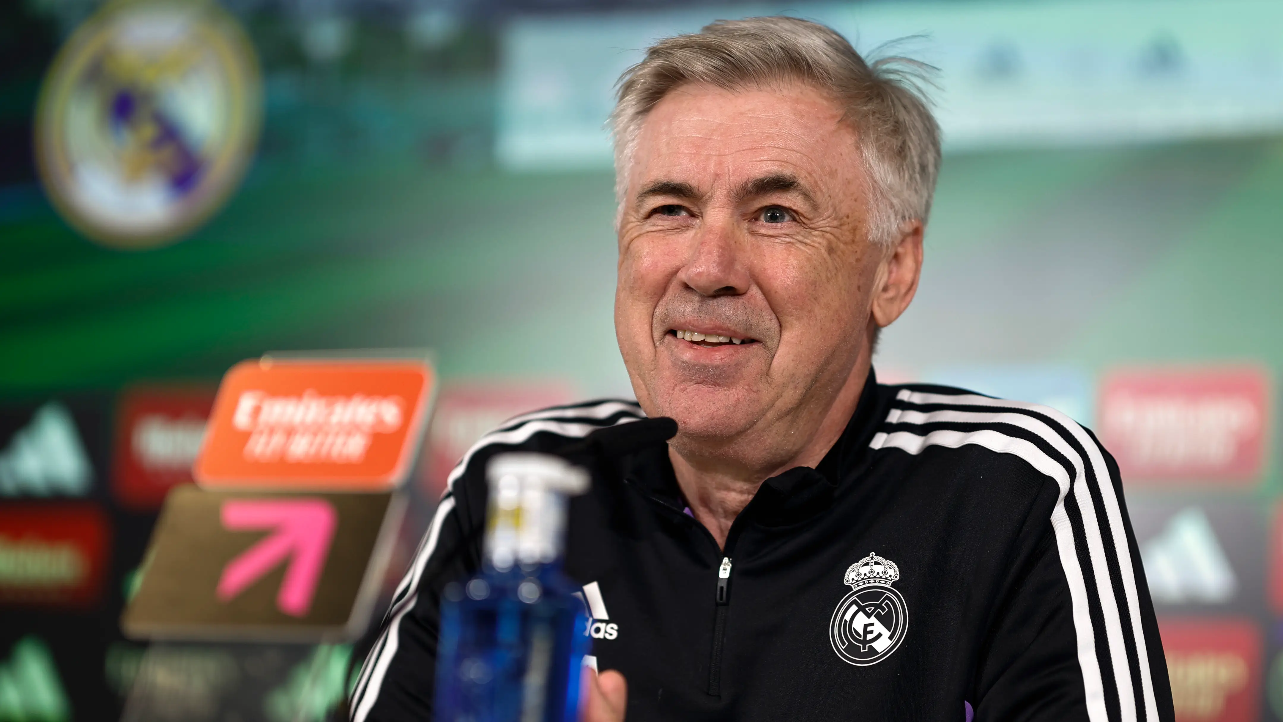 El entrenador del Real Madrid, Carlo Ancelotti, en rueda de prensa El entrenador del Real Madrid, Carlo Ancelotti, en rueda de prensa