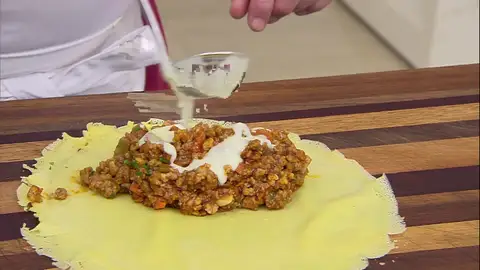 Rellena los crepes Rellena los crepes