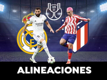 Real Madrid - Atlético de Madrid: posibles alineaciones del partido de cuartos de final de la Copa del Rey