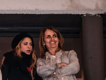 Shakira y su suegra Montserrat Bernabeu Shakira y su suegra Montserrat Bernabeu