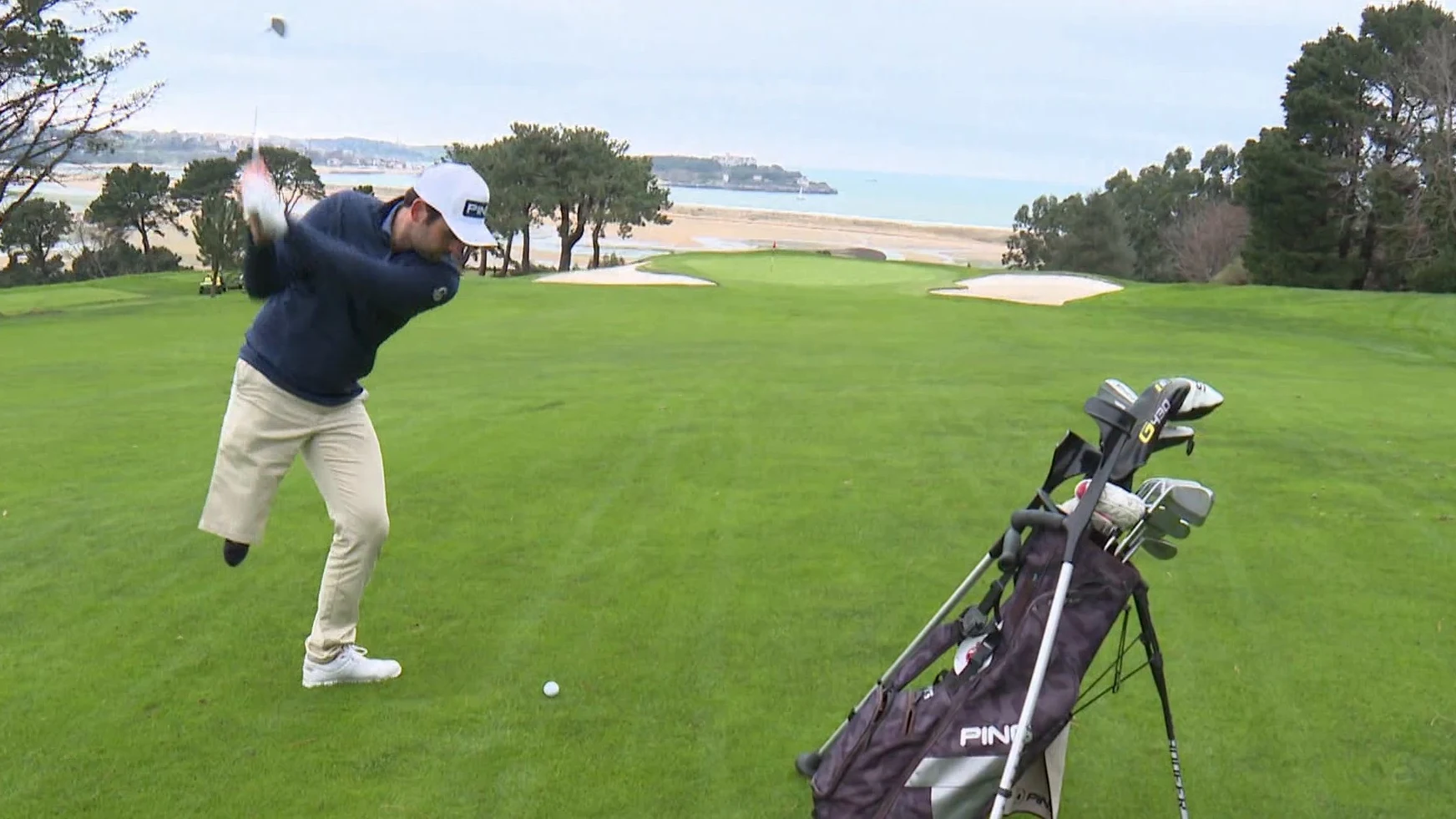 Juan Postigo, en el Circuito Europeo de Golf Adaptado Juan Postigo, en el Circuito Europeo de Golf Adaptado