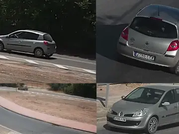 El coche del hombre desaparecido, al salir de Manzanares El coche del hombre desaparecido, al salir de Manzanares