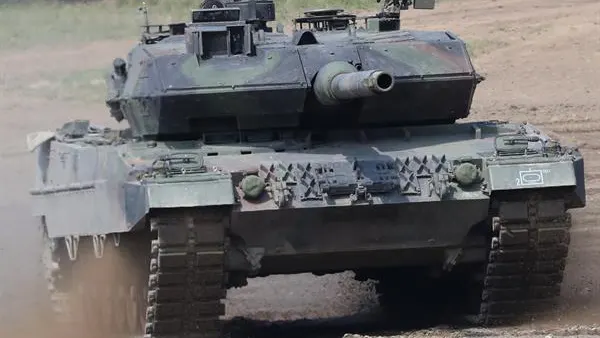 Imagen de un tanque Leopard 2 Imagen de un tanque Leopard 2