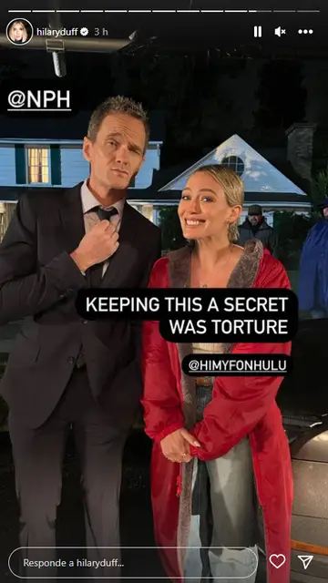Neil Patrick Harris y Hilary Duff rodando 'Cómo conocí a tu padre' Neil Patrick Harris y Hilary Duff rodando 'Cómo conocí a tu padre'