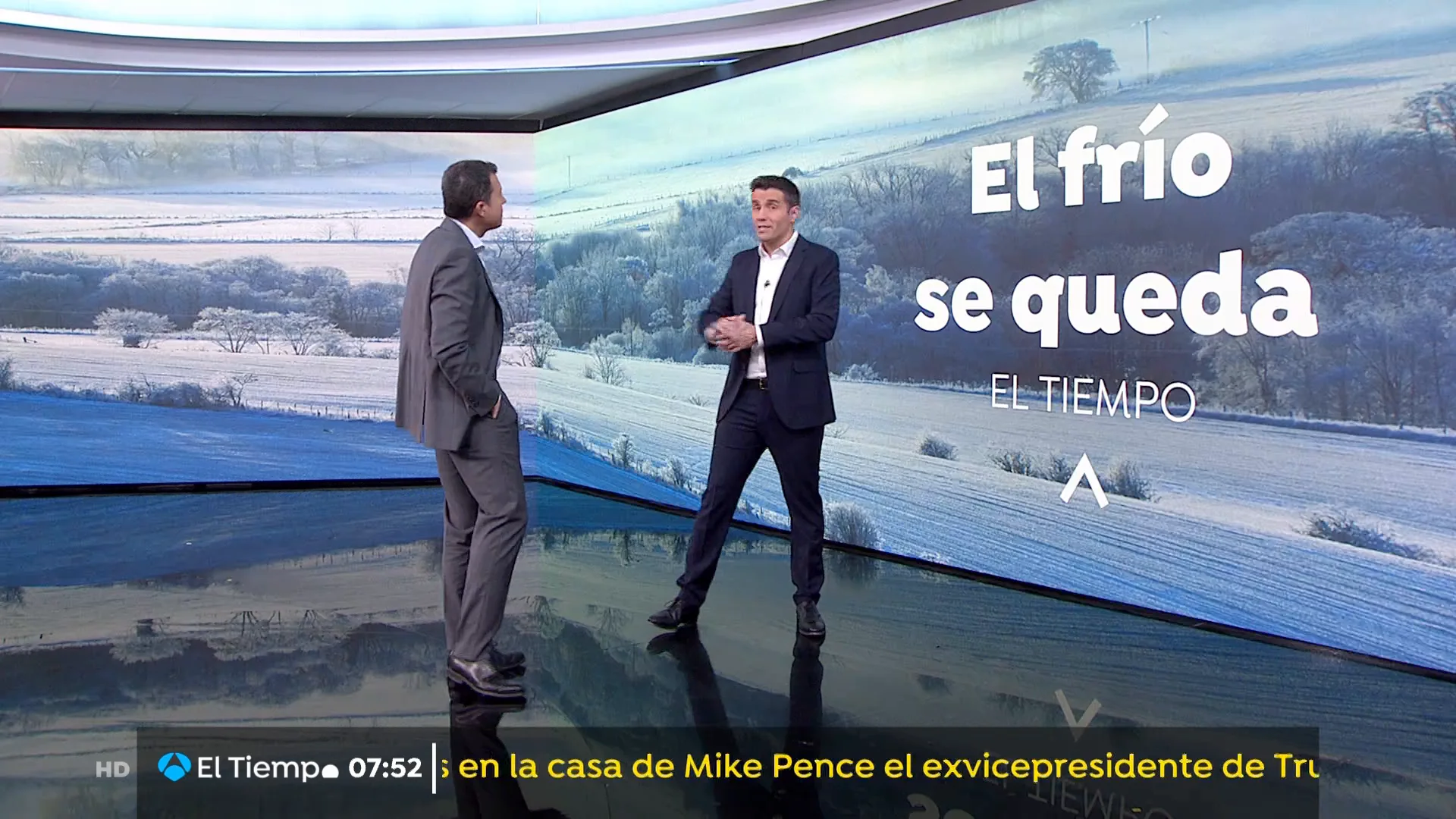 El frío polar va para largo. Chaquetón, hasta la semana que viene. El frío polar va para largo. Chaquetón, hasta la semana que viene.
