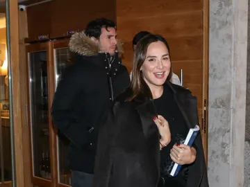 Tamara Falcó e Íñigo Onieva saliendo de un restaurante Tamara Falcó e Íñigo Onieva saliendo de un restaurante