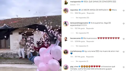María Pombo y Pablo Castellano anuncian el sexo y el nombre de su bebé María Pombo y Pablo Castellano anuncian el sexo y el nombre de su bebé