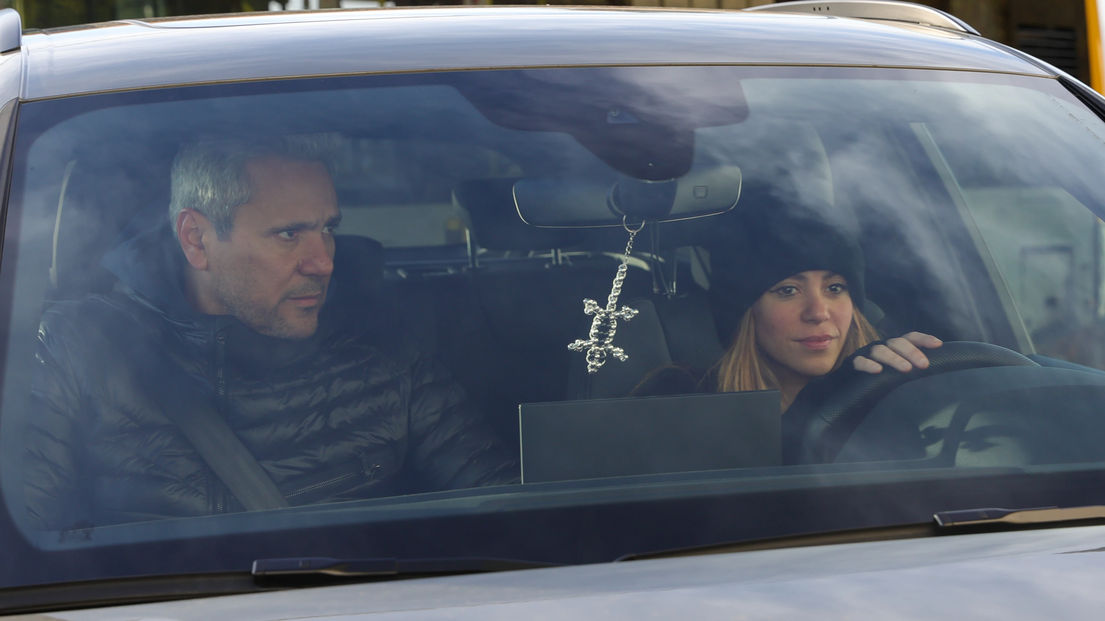 Shakira y su hermano Tonino Shakira y su hermano Tonino