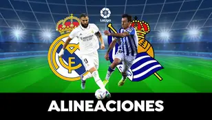 Alineación probable del Real Madrid hoy ante la Real Sociedad en el partido de LaLiga