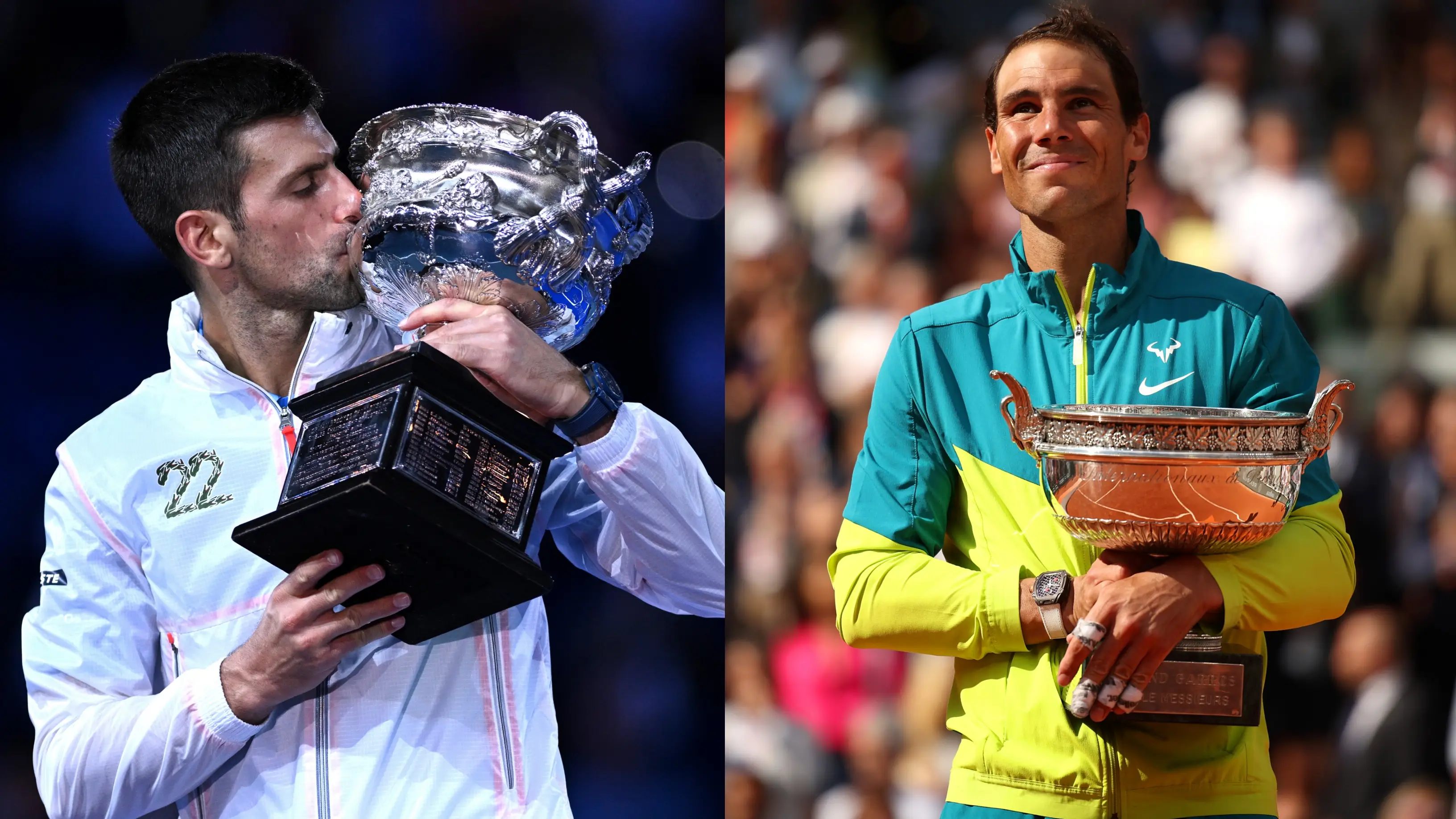 Nadal y Djokovic empatan a 22 Grand Slams: ¿Cómo queda el palmarés histórico? Nadal y Djokovic empatan a 22 Grand Slams: ¿Cómo queda el palmarés histórico?