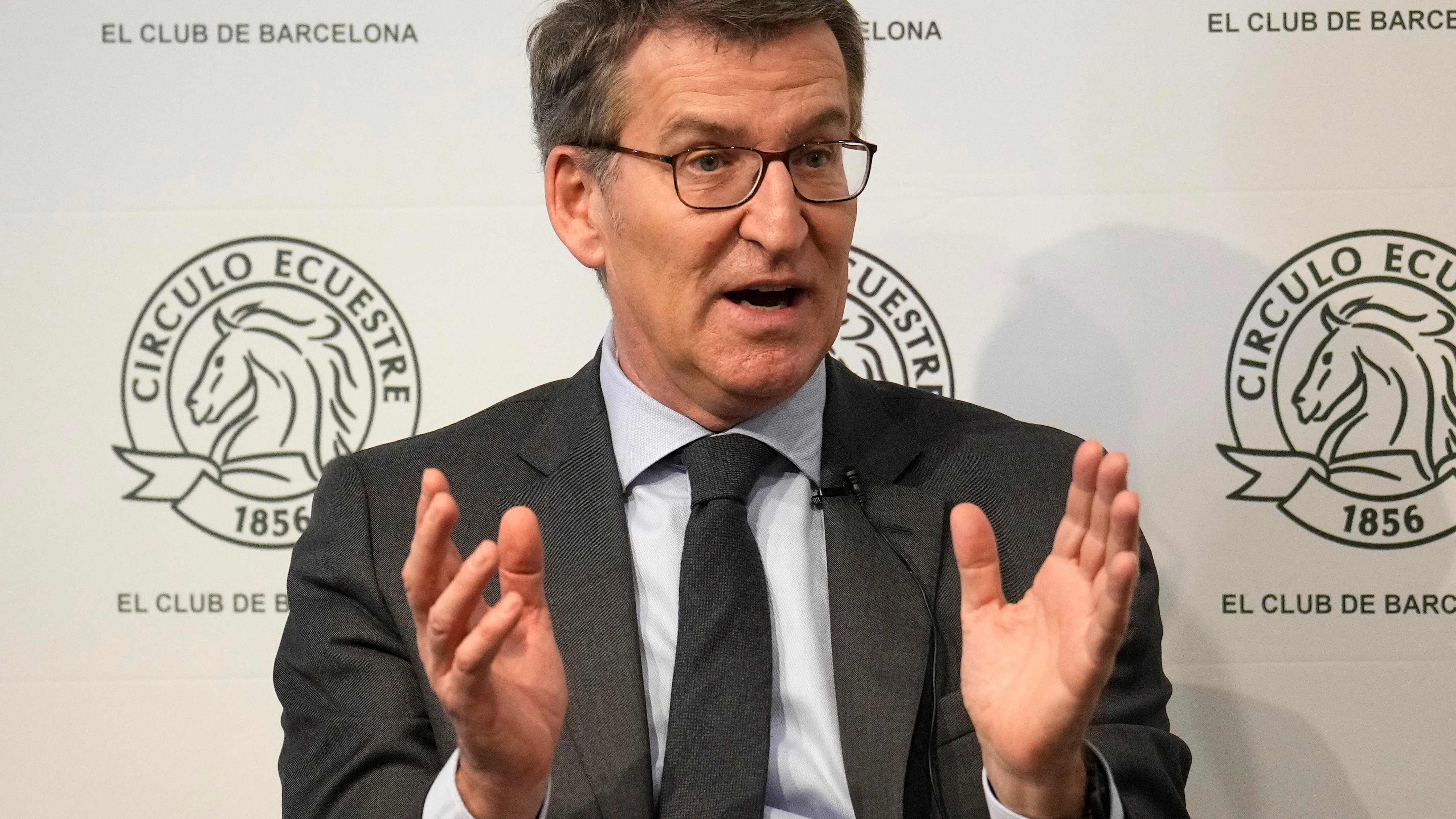 El l&iacute;der del PP, Alberto N&uacute;&ntilde;ez Feij&oacute;o