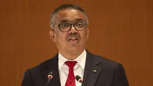 El director general de la OMS, Tedros Adhanom Ghebreyesus