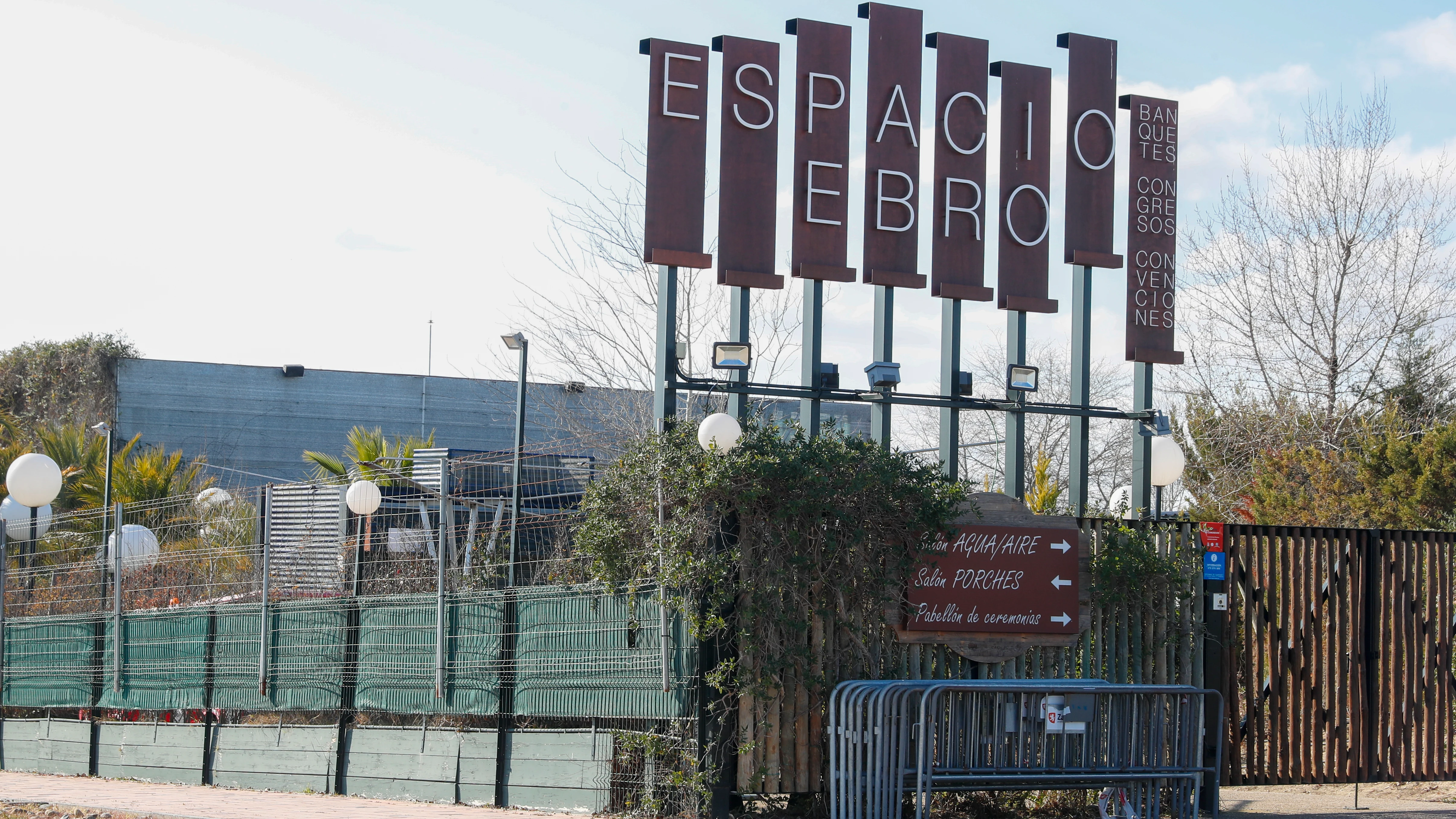 'Espacio Ebro', lugar donde se celebr&oacute; la fiesta posterior a los Premios Feroz 2023