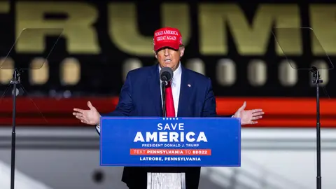 El expresidente de Estados Unidos, Donald Trump El expresidente de Estados Unidos, Donald Trump