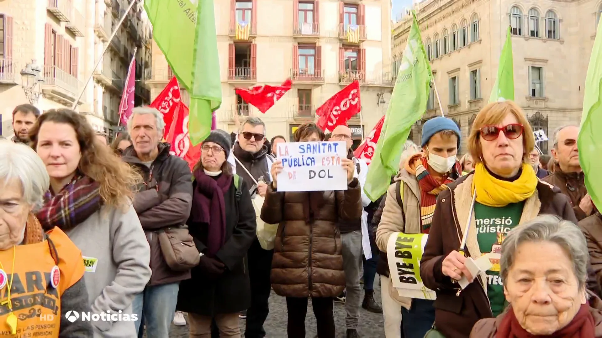Los sanitarios piden más personal y mejores condiciones en las concentraciones de este sábado Los sanitarios piden más personal y mejores condiciones en las concentraciones de este sábado