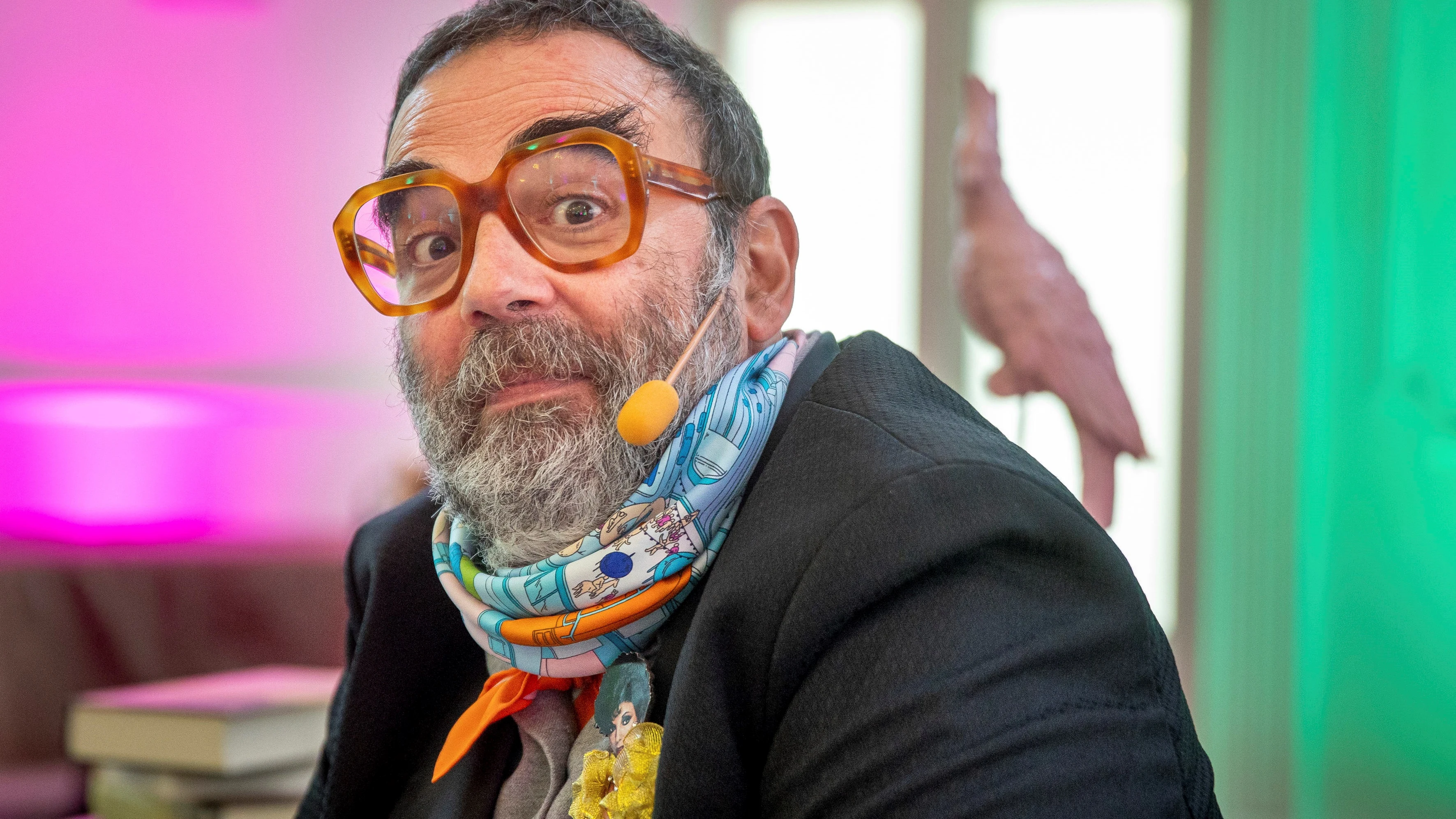 El actor y escritor Bob Pop, nombre artístico de Roberto Enríquez El actor y escritor Bob Pop, nombre artístico de Roberto Enríquez