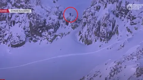 Aymar Navarro, en acción en el FWT-Baqueira Beret 2023 Aymar Navarro, en acción en el FWT-Baqueira Beret 2023