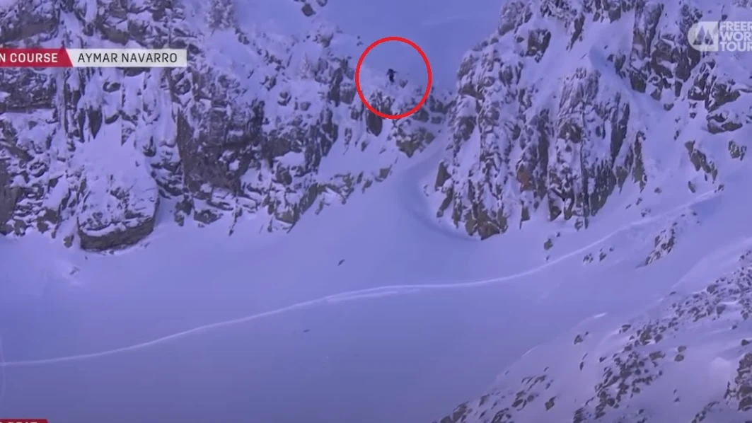 Aymar Navarro, en acción en el FWT-Baqueira Beret 2023 Aymar Navarro, en acción en el FWT-Baqueira Beret 2023