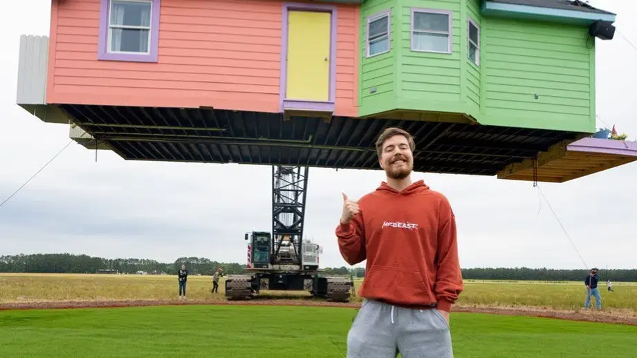 El popular 'youtuber' Mr. Beast El popular 'youtuber' Mr. Beast