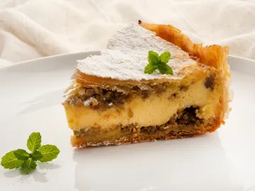 Una tarta fácil y escandalosamente rica: baklava de pistachos y crema de queso Una tarta fácil y escandalosamente rica: baklava de pistachos y crema de queso
