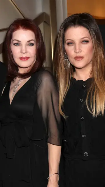 Lisa Marie y Priscilla Presley Lisa Marie y Priscilla Presley