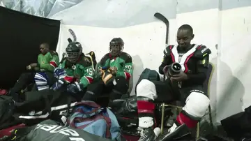 El equipo de los Ice Lions en Kenia