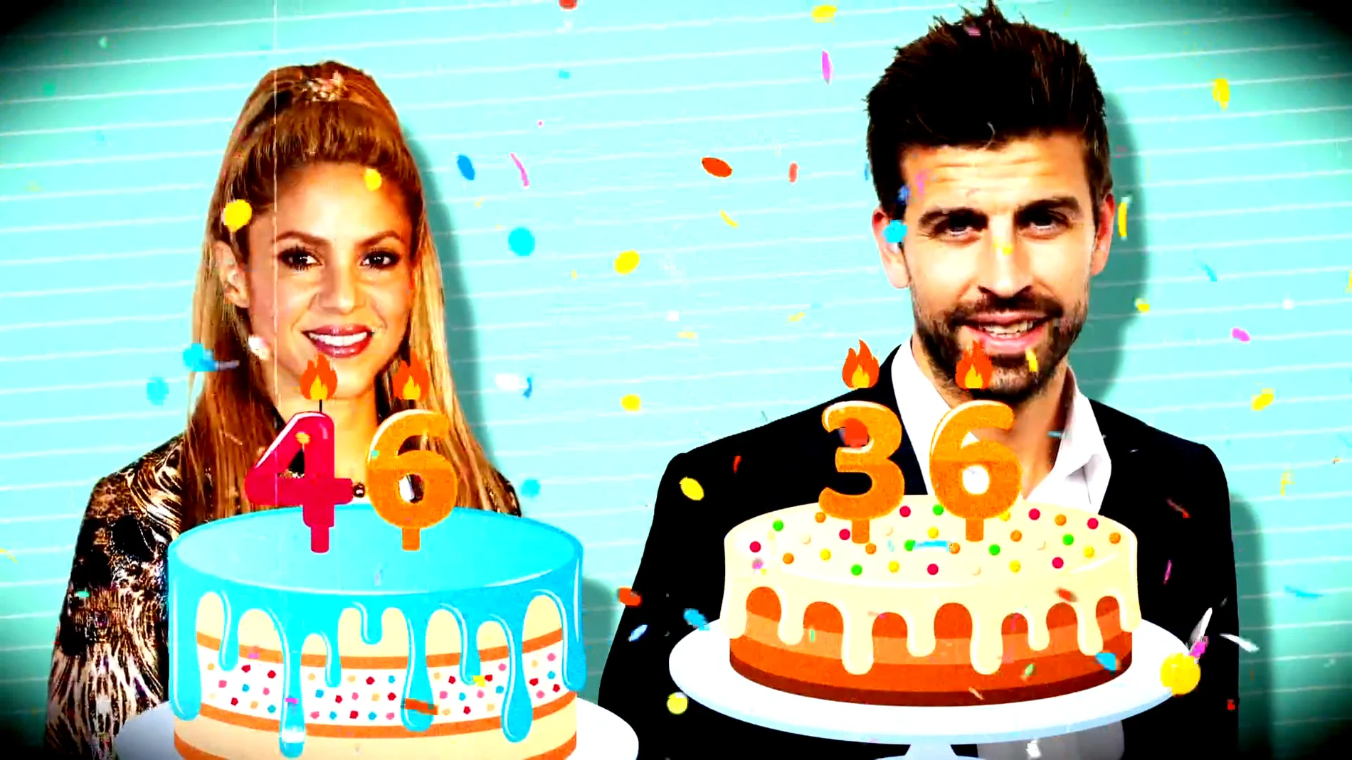 Piqué pasa su cumpleaños comiendo con Clara Chía por Barcelona mientras Shakira lo celebra a lo grande