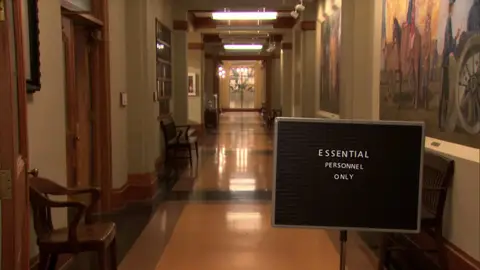 El ayuntamiento de 'Parks and Recreation' El ayuntamiento de 'Parks and Recreation'