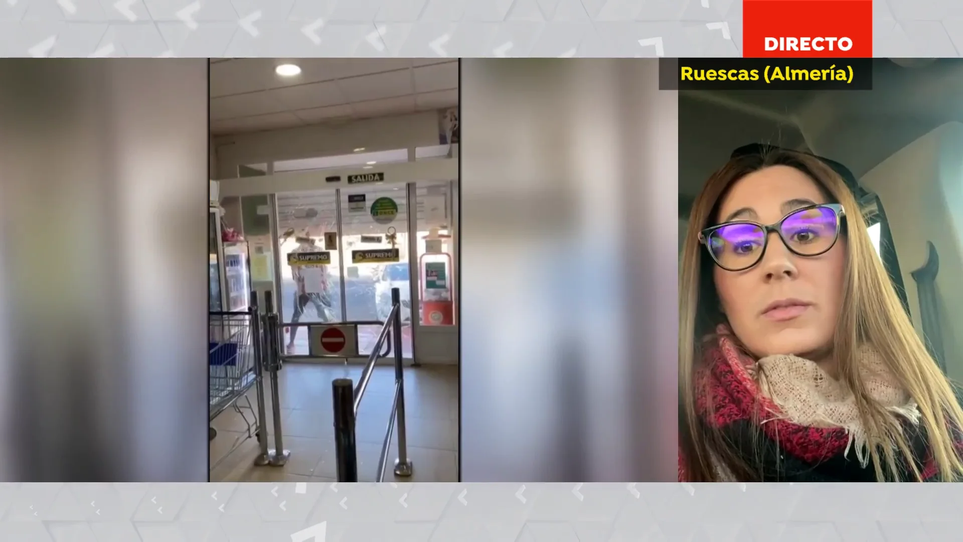 Entrevista a Almudena Andújar (propietaria del supermercado de Almería) Antena 3 Noticias