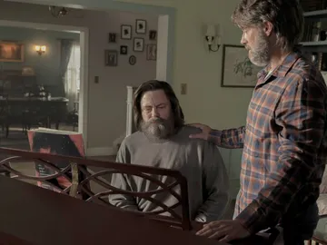 Nick Offerman y Murray Barlett como Bill y Frank en 'The Last of Us' Nick Offerman y Murray Barlett como Bill y Frank en 'The Last of Us'