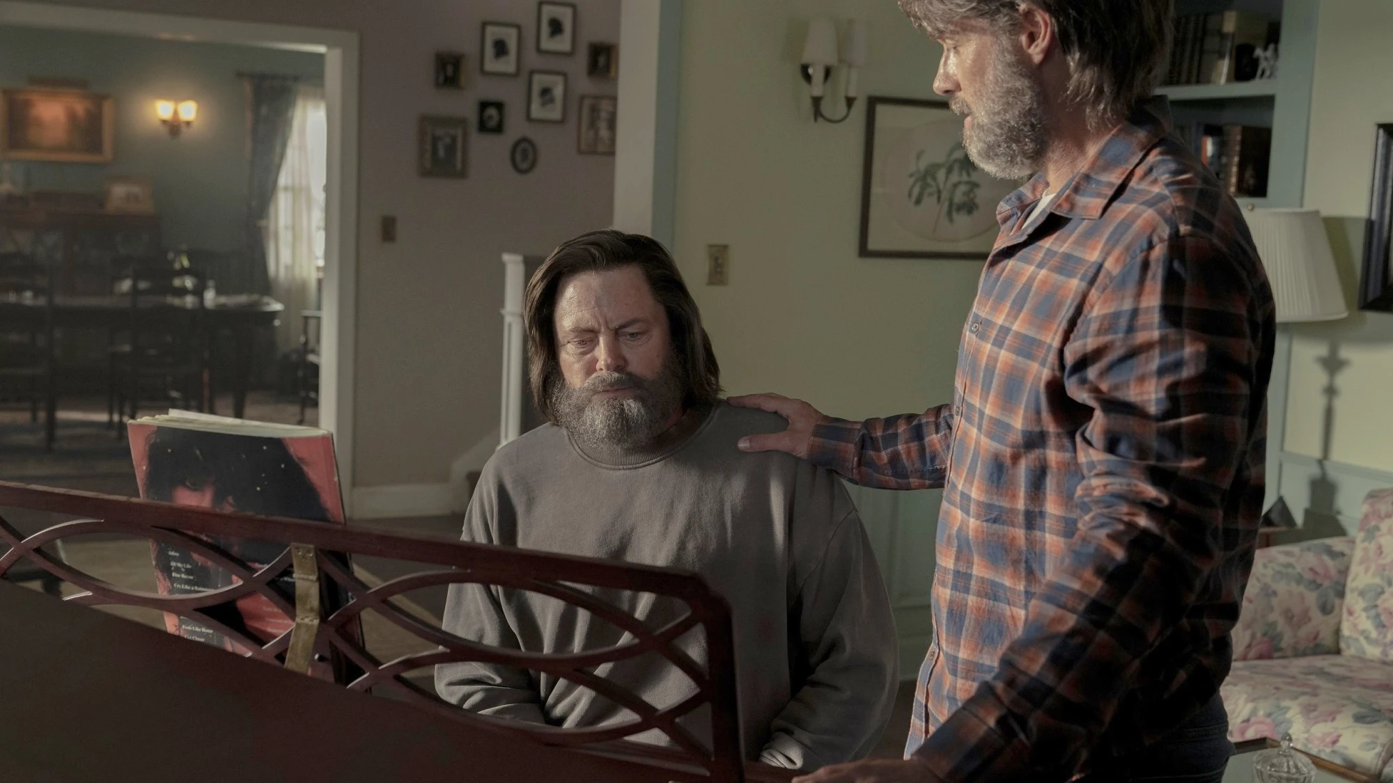 Nick Offerman y Murray Barlett como Bill y Frank en 'The Last of Us' Nick Offerman y Murray Barlett como Bill y Frank en 'The Last of Us'