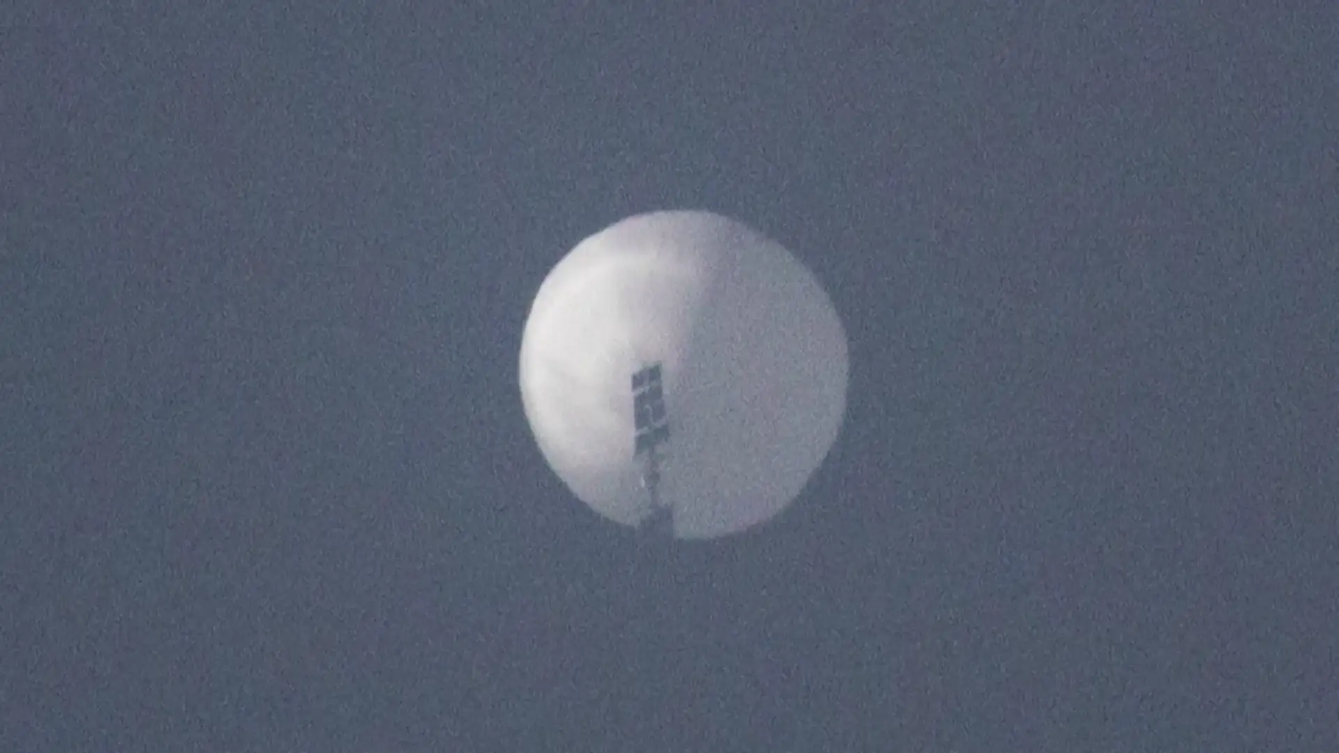 Imagen recurso de un globo espía chino Imagen recurso de un globo espía chino