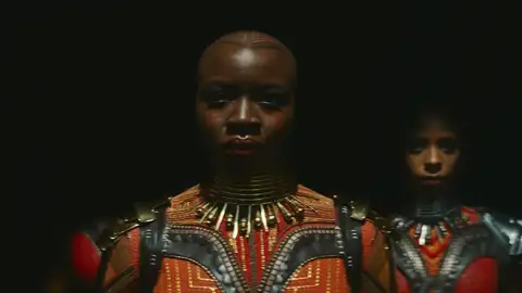 Danai Gurira como Okoye en 'Black Panther: Wakanda Forever' Danai Gurira como Okoye en 'Black Panther: Wakanda Forever'